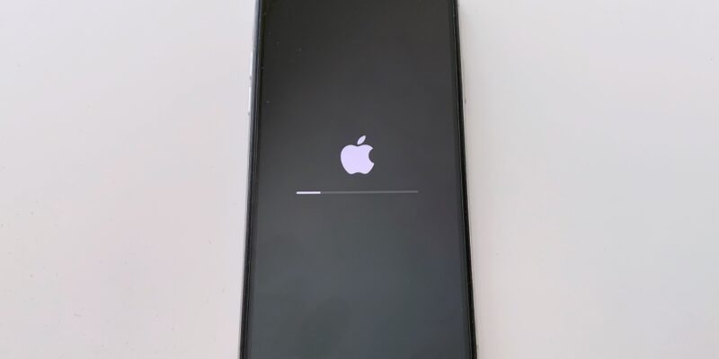 Photo of iPhone Boot Up Process