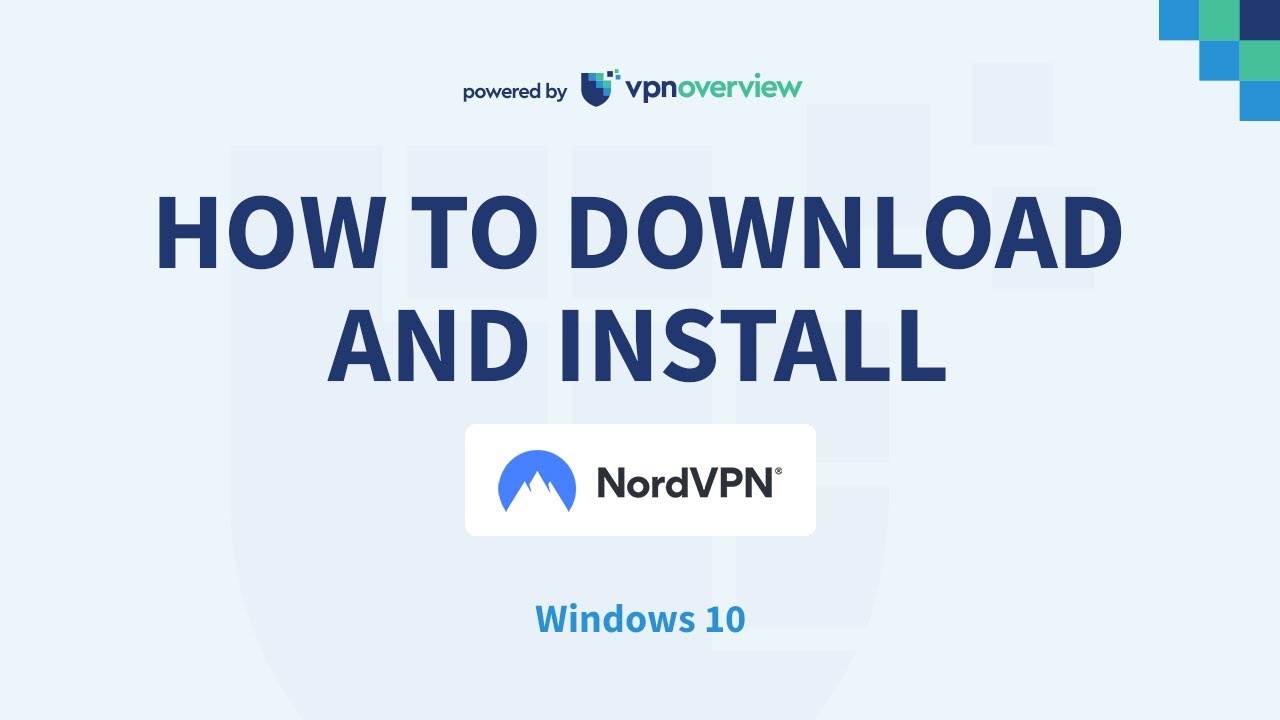 How to Download and Install NordVPN | Tutorial #nordvpn #vpnoverview #tutorial