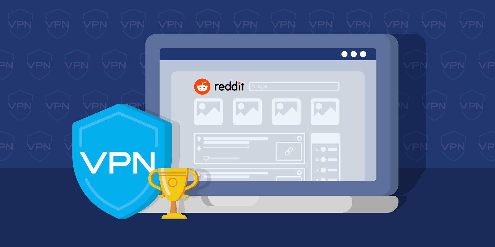 Best VPN for Reddit Featured Image Dark