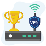 Best VPN routers icon