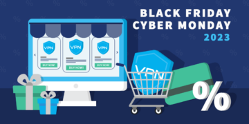 Black Friday and Cyber Monday VPN and Cybersecurity Deals Featured Image 2023 Moved Text