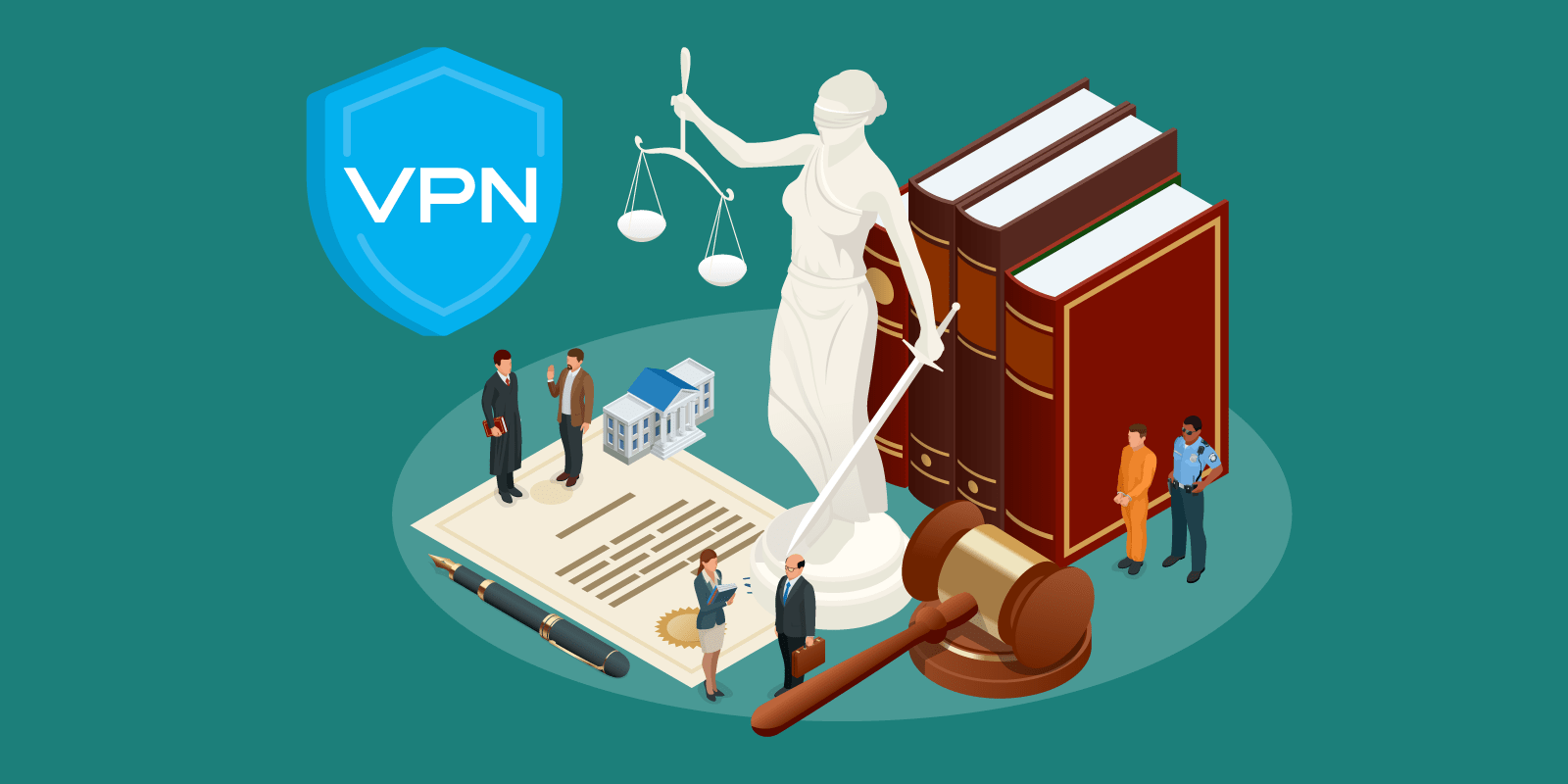 Ist eine VPN-Verbindung legal