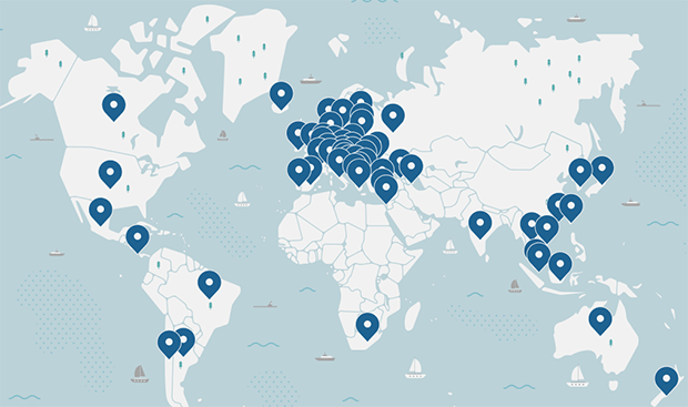 NordVPN Servers Worldwide