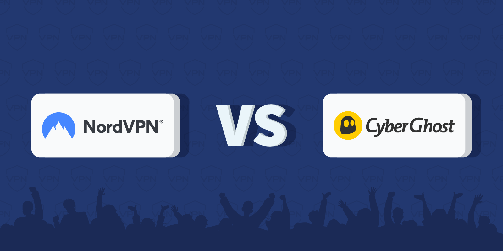 NordVPN vs CyberGhost Comparison Featured Image