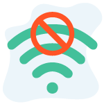 Online censorship icon