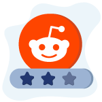 Reddit review icon