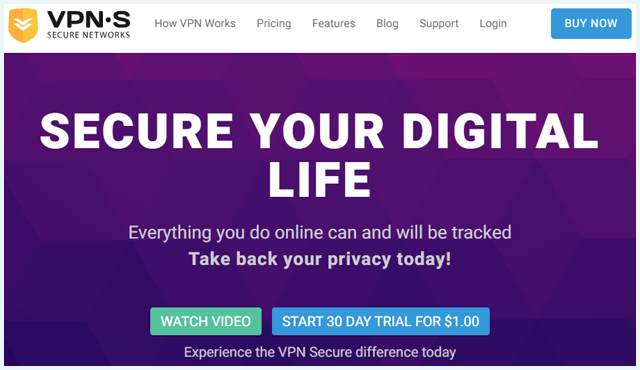 VPN Secure website