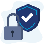 Security and privacy icon