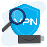 VPN Shield and Amazon Fire TV Stick Icon